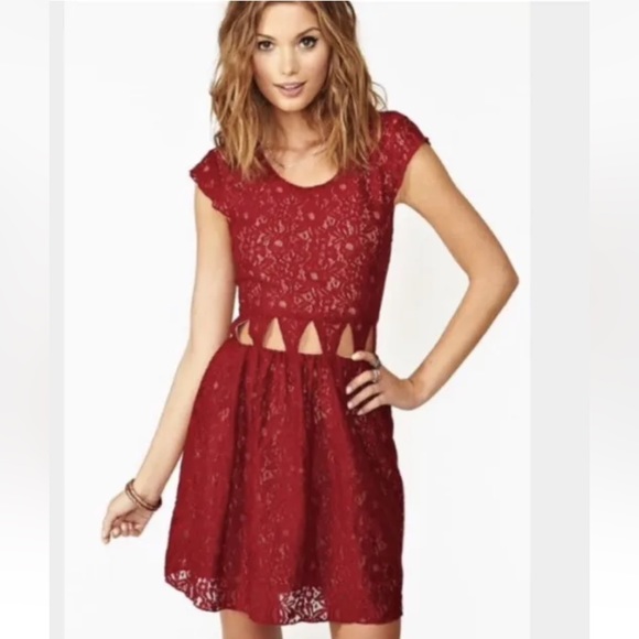 Lovers + Friends Dresses Lovers And Friends Cut Out Mini Dress Nwt